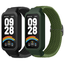 Carica l'immagine nel visualizzatore di Gallery, 2 cinturini compatibili con Xiaomi Smart Band 9 Active, cinturino sportivo in tessuto morbido ed elastico per Xiaomi Sma