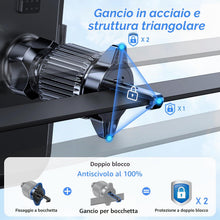 Carica l'immagine nel visualizzatore di Gallery, Blukar Porta Cellulare Auto, Supporto Telefono Auto per Bocchette dell'Aria