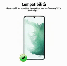 Carica l'immagine nel visualizzatore di Gallery, Vetro Temperato per Samsung S22 5G [2 Pezzi] Vetrino Protettivo Pellicola Protezione Schermo