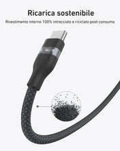 Carica l'immagine nel visualizzatore di Gallery, Anker Cavo USB C di Ricarica Veloce 240W, Design Intrecciato e Riciclato