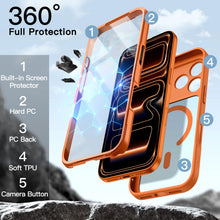 Carica l'immagine nel visualizzatore di Gallery, JETech Cover per iPhone 17 Pro Max, Protezione 360°, Arancione