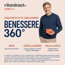 Carica l'immagine nel visualizzatore di Gallery, Multivitaminico Uomo 50 Anni - ELETTO PRODOTTO DELL'ANNO 2026 - Stanchezza, Affaticamento, Difese Immunitarie, Prestazio