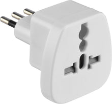 Carica l'immagine nel visualizzatore di Gallery, Electraline 70042, Adattatore da Viaggio da Mondo a Italia, Bianco