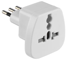Carica l'immagine nel visualizzatore di Gallery, Electraline 70042, Adattatore da Viaggio da Mondo a Italia, Bianco