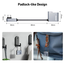 Carica l'immagine nel visualizzatore di Gallery, BENFEI Adattatore da USB C a jack audio con ricarica rapida da 60 W, USB-C a cuffie femmina da 3,5 mm compatibile con iP