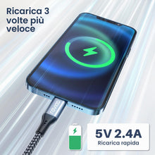 Carica l'immagine nel visualizzatore di Gallery, RAVIAD Cavo iPhone 1.2M, [Certificato MFi] Caricatore iPhone Carica Rapida