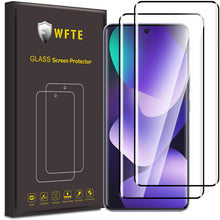 Carica l'immagine nel visualizzatore di Gallery, WFTE [2-Pezzi Vetro Temperato per Xiaomi Redmi Note 15 5G/4G Pellicola Protettiva 3D Copertura Completaper [Durezza 9H][