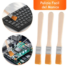 Carica l'immagine nel visualizzatore di Gallery, 40 Pezzi Set di Pennelli Piccoli, 13.5cm Pennelli Piatti Set, Pennelli per Pittura con Manico in Legno per Colori, Arte,