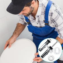Carica l'immagine nel visualizzatore di Gallery, Nuovo Kit di Bulloni per Sedile WC 4 Pezzi, Universale Lungo