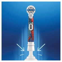 Carica l'immagine nel visualizzatore di Gallery, Oral-B Kids Testine di Ricambio con Marvel Spider-Man Personaggi, Confezione da 4, Testina Pensata Appositamente per i B