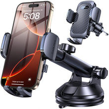 Carica l'immagine nel visualizzatore di Gallery, Coolpow Porta Cellulare Auto [Ventosa Ultra Potente] Supporto Telefono Auto