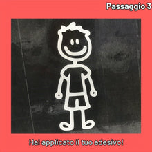 Carica l'immagine nel visualizzatore di Gallery, (Set di 10) Famiglia Felice Auto Etichetta, Impermeabile