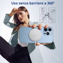 Carica l'immagine nel visualizzatore di Gallery, Caricatore Wireless per iphone Magnetico, 15W Rapida Certificato Compatibile con iPhone Serie 17 Pro Max/Pro/Air/17/16/1