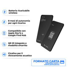Carica l'immagine nel visualizzatore di Gallery, Rolling Square AirCard Dual - Wallet Tracker Android e Apple con Bluetooth