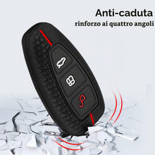 Carica l'immagine nel visualizzatore di Gallery, Yosemy 2 Custodie in Silicone per Chiave dell'Automobile Compatibili con Ford a 3 Tasti (Solo Keyless Go) – Custodia in 
