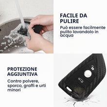 Carica l'immagine nel visualizzatore di Gallery, kwmobile Custodia Coprichiave Compatibile con BMW con 3 tasti Smart Key Cover - Copritelecomando Chiave Auto - Copri Chi
