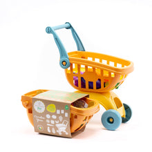 Carica l'immagine nel visualizzatore di Gallery, ODS - Maisonelle - Carrellino della Spesa Giocattolo per Bambini, con Frutta, Verdure e Scatoline