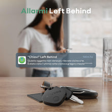 Carica l'immagine nel visualizzatore di Gallery, ATUVOS Air Tag Smart Tracker 4 pezzi Nero, Bluetooth Trova oggetti Compatibile con Apple Dov'è (solo iOS, Android non su