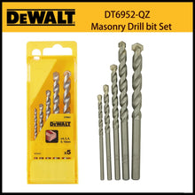Carica l'immagine nel visualizzatore di Gallery, DEWALT Set di 5 Punte per Muratura in Carburo 4-10 mm DT6952-QZ