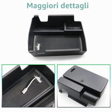 Carica l'immagine nel visualizzatore di Gallery, GAFAT Compatibile con Alfa Romeo Tonale 2022-2026 2027 Contenitore Portaoggetti Console Centrale, Organizer Vano Portaog