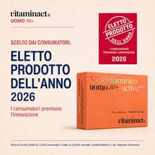Carica l'immagine nel visualizzatore di Gallery, Multivitaminico Uomo 50 Anni - ELETTO PRODOTTO DELL'ANNO 2026 - Stanchezza, Affaticamento, Difese Immunitarie, Prestazio