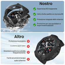 Carica l'immagine nel visualizzatore di Gallery, Custodia Compatibile con A-mazfit T-Rex 3 Pro 48mm, Cover Protettiva Telaio Rigida PC [Con Vetro Temperato *3] HD Clear 