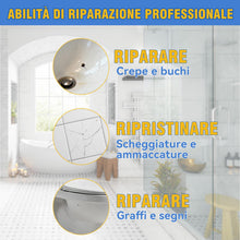 Carica l'immagine nel visualizzatore di Gallery, prowithlin Kit Riparazione Piastrelle, Riparazione Piatto Doccia Resina – Ripara Piastrelle Scheggiate, Ripara Gres Porc