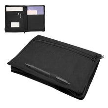 Carica l'immagine nel visualizzatore di Gallery, Cartella per Veicoli Cartella per Documenti Portatile Borsa Portadocumenti Nero del Veicolo Organizzatore di File con Sc