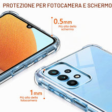 Carica l'immagine nel visualizzatore di Gallery, iVoler Cover per Samsung Galaxy A32 4G, Antiurto Custodia con Paraurti in TPU Morbido e 3 Pezzi Pellicola Vetro Temperat