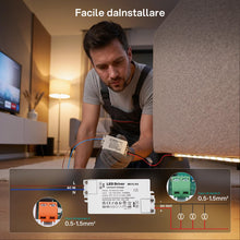Carica l'immagine nel visualizzatore di Gallery, REYLAX Alimentatore LED 12V 30W, Trasformatore 220 12V Alimentatore 2.5A