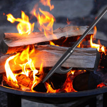 Carica l'immagine nel visualizzatore di Gallery, Uten Kit Camino Attrezzi 2 Pezzi, Pinze per Caminetti e Fire Poker per Camino, Set Utensili Camino in Ferro Battuto, Acc
