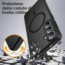 Carica l'immagine nel visualizzatore di Gallery, Per Samsung Galaxy S26, custodia magnetica, resistente agli urti, 2 pellicole protettive in vetro, con protezione comple