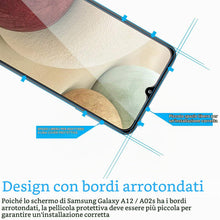 Carica l'immagine nel visualizzatore di Gallery, NEW'C Pellicola Vetro per Samsung Galaxy A12, in Vetro Temperato