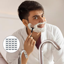 Carica l'immagine nel visualizzatore di Gallery, 24 Lamette Turbo Compatibile Mach 3, Ricariche per Lame per Rasoio da Uomo con Doppia Striscia Lubrificante per Rasatura
