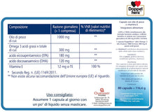 Carica l'immagine nel visualizzatore di Gallery, Doppelherz Omega-3 1000 Integratore 80 Capsule per Adulti