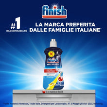 Carica l'immagine nel visualizzatore di Gallery, Finish Brillantante Lavastoviglie, Additivo Lavastoviglie, Lemon, 500 ml (Confezione da 2 Brillasciuga). Rimborso di 2€,