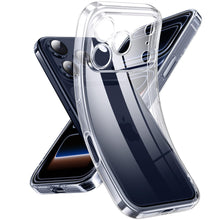Carica l'immagine nel visualizzatore di Gallery, Supdeal Custodia Trasparente per iPhone 17 Pro, Mai Gialla con Protezione Fotocamera, Cover Case in Silicone Trasparente