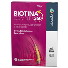 Carica l'immagine nel visualizzatore di Gallery, BIOTINA CAPELLI - Formula di Ricrescita 360°, Integratori per capelli