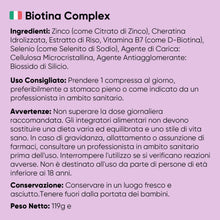Carica l'immagine nel visualizzatore di Gallery, Biotina Capelli 450μg, Cheratina, Zinco, 400 Microcompresse, per 13+ Mesi