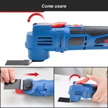 Carica l'immagine nel visualizzatore di Gallery, 22 Pezzi Lame Utensile Multifunzione – Lame Oscillanti per Taglio Legno, Metallo, Plastica – Compatibili con Fein, Makit