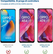 Carica l'immagine nel visualizzatore di Gallery, NEW'C Pellicola Vetro per OPPO A54 5G/A74 5G, in Vetro Temperato