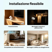 Carica l'immagine nel visualizzatore di Gallery, SONOFF SenseGuard SNZB-03PR2 Sensore di movimento Zigbee con sensore di luminosità per controllo luci, sistema di allarm