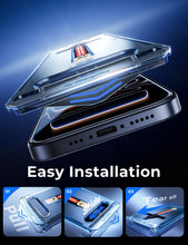 Carica l'immagine nel visualizzatore di Gallery, MAGIC JOHN Pellicola Vetro Temperato per iPhone 17 Pro, Durezza 9H Vetro Temperato, Rimozione Automatica Della Polvere, 