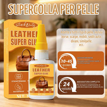 Carica l'immagine nel visualizzatore di Gallery, Colla per pelle, extra forte, colla istantanea per pelle, 30 g