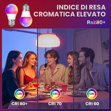 Carica l'immagine nel visualizzatore di Gallery, 4 Pezzi 5W Lampada a LED Multi-color Dimmabile a Più Color Dimmabile Con Il Bulbo Che Cambia Il Colore Di Tipo a Vite E2
