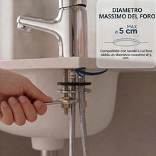 Carica l'immagine nel visualizzatore di Gallery, rubinetto bagno lavabo - miscelatore lavabo bagno - rubinetto bagno