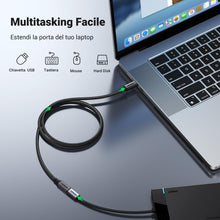 Carica l'immagine nel visualizzatore di Gallery, UGREEN Cavo Type C Video 4K@60Hz USB 3.2 Prolunga 10Gbps 100W