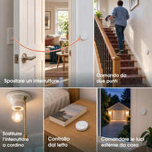 Carica l'immagine nel visualizzatore di Gallery, LoraTap Interruttore Wireless RF 868MHz, 1 Telecomando + 1 Ricevitore