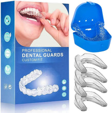 Carica l'immagine nel visualizzatore di Gallery, Bite Bruxismo Notturno, 4 paradenti modellabili per digrignamento dei denti