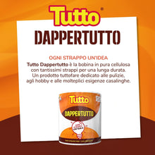 Carica l'immagine nel visualizzatore di Gallery, Tutto Nuova Bobina Dappertutto 400 Strappi 2 Veli, 1 Pezzo, Carta Multiuso Super Assorbente, 100% Made in Italy